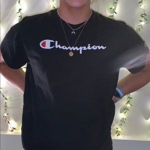 Girl’s Champion Black T-Shirt